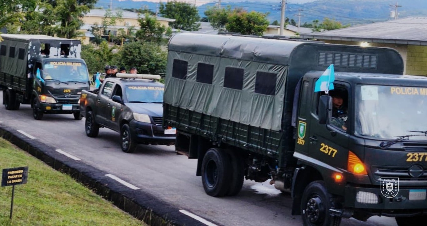 Policía Militar despliega personal a nivel nacional para garantizar un proceso electoral seguro y en paz